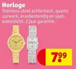 Kruidvat Horloge aanbieding