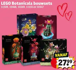 Kruidvat LEGO Botanicals bouwsets aanbieding