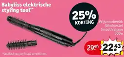 Kruidvat Babyliss elektrische styling tool aanbieding