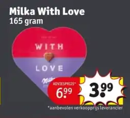 Kruidvat Milka With Love aanbieding