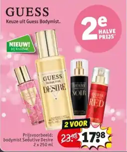 Kruidvat GUESS seductive desire aanbieding