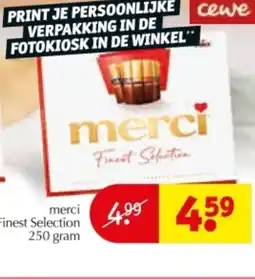 Kruidvat Merci finest selection aanbieding