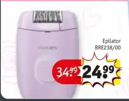 Kruidvat Philips Epilator BRE238/00 aanbieding