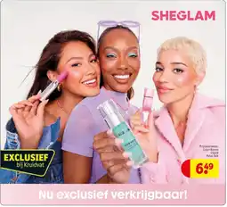 Kruidvat Sheglam aanbieding
