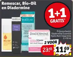 Kruidvat Remescar Bio-Oil en Diadermine aanbieding