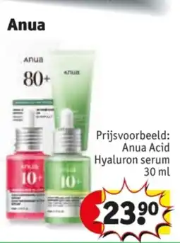 Kruidvat Anua aanbieding
