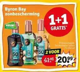 Kruidvat Byron bay zonbescherming aanbieding