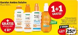 Kruidvat Garnier Ambre Solaire aanbieding
