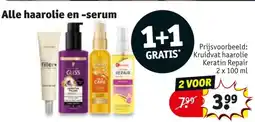Kruidvat Alle haarolie en serum aanbieding