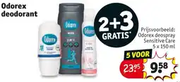 Kruidvat Odorex deodorant aanbieding