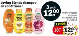 Kruidvat Loving Blends shampoo en conditioner aanbieding