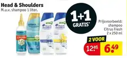 Kruidvat Head & Shoulders aanbieding