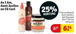 Kruidvat As I Am, Aunt Jaclies en CG Curl aanbieding