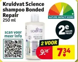 Kruidvat Kruidvat science shampoo bonded repair aanbieding