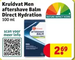Kruidvat Kruidvat men aftershave balm direct hydration aanbieding