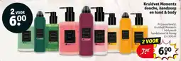 Kruidvat Kruidvat moments douche, handzeep en hand & body aanbieding