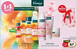 Kruidvat Kneipp douche foam good energy aanbieding