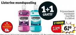 Kruidvat Listerine mondspoeling aanbieding