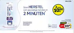 Kruidvat Keuze uit sensodyne gevoeligheid expert, clinical white & clinical repair aanbieding