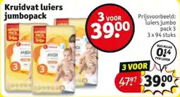Kruidvat Kruidvat luiers jumbopack aanbieding