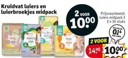 Kruidvat Kruidvat luiers en luierbroekjes midpack aanbieding