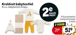 Kruidvat Kruidvat babytextiel aanbieding