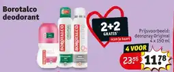 Kruidvat Borotalco deodorant aanbieding