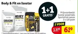 Kruidvat Body & Fit en Isostar aanbieding