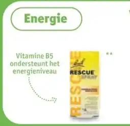 Kruidvat Energie Vitamine B5 ondersteunt het energieniveau aanbieding