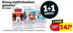 Kruidvat Disney multivitaminen gummies aanbieding