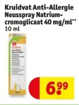 Kruidvat Kruidvat Anti-Allergie Neusspray Natrium cromoglicaat aanbieding