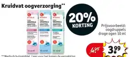 Kruidvat Kruidvat oogverzorging aanbieding