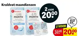 Kruidvat Kruidvat maandlenzen aanbieding