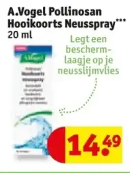 Kruidvat A.vogel pollinosan hooikoorts neusspray aanbieding