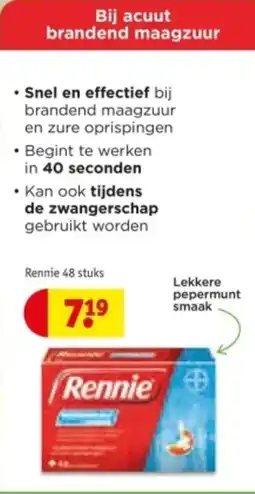 Kruidvat Rennie aanbieding