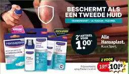 Kruidvat Alle hansaplast aanbieding