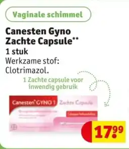 Kruidvat Canesten gyno zachte capsule aanbieding