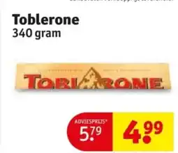 Kruidvat Toblerone aanbieding