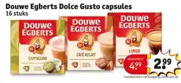 Kruidvat Douwe egberts dolce gusto capsules aanbieding