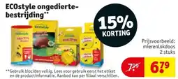 Kruidvat ECOstyle ongedierte bestrijding aanbieding
