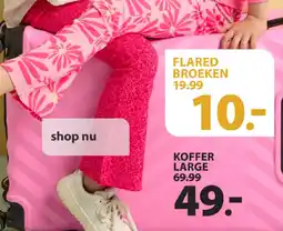 terStal Flared Broeken aanbieding