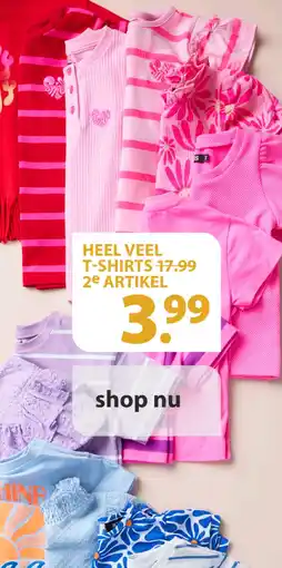 terStal HEEL VEEL T-SHIRTS aanbieding