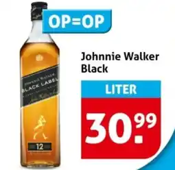 Hoogvliet Johnnie Walker Black aanbieding