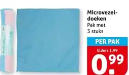 Hoogvliet Microvezel doeken aanbieding