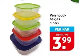 Hoogvliet Vershoud bakjes aanbieding
