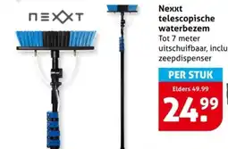 Hoogvliet Nexxt telescopische waterbezem aanbieding