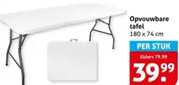 Hoogvliet Opvouwbare tafel aanbieding