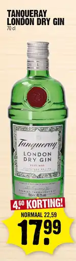 Super Dirck 3 Tanqueray london dry gin aanbieding