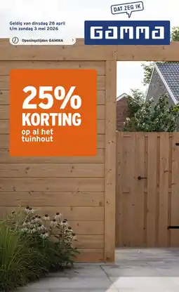 GAMMA Gamma aanbieding