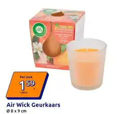 Action Air wick geurkaars aanbieding